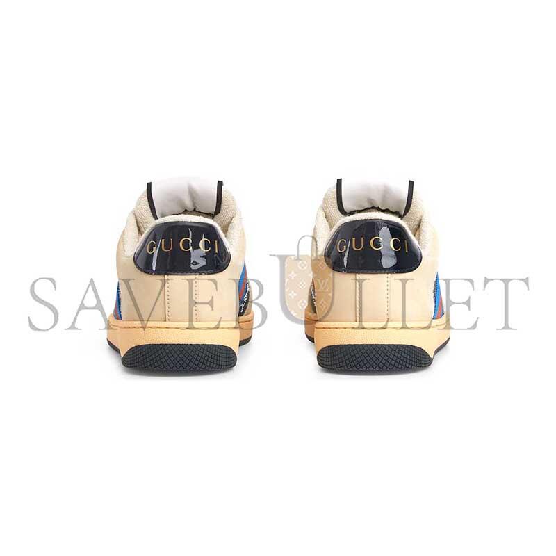 GUCCI WOMEN'S GG CRYSTAL SCREENER SNEAKER 836568